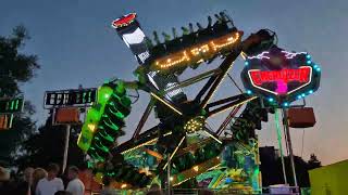 Kermis Heemskerk 2024  Wat korte shots van attracties [upl. by Gwenette]