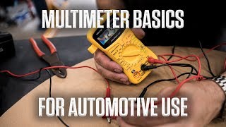 Multimeter basics for automotive use  Hagerty DIY [upl. by Abert]