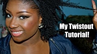 My 2Strand Twistout Tutorial [upl. by Alexandros]