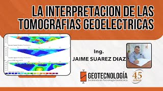 LA INTERPRETACIÓN DE LAS TOMOGRAFIAS GEOELECTRICAS [upl. by Enomor]