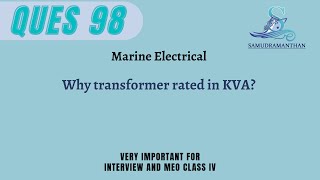 Why Are Transformers Rated in KVA Understanding the Importance of KVA Ratings  samudramanthan [upl. by Ahsilra803]