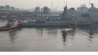 KRI 358 tiba di tgpriok [upl. by Ratha]