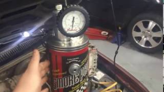 Smoke Checking An Intake Manifold [upl. by Trojan]