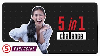 EXCLUSIVE  5in1 Challenge with Christine Bermas [upl. by Vassili]