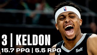 Keldon Johnson  Top Highlights from 2324 Season [upl. by Ejrog]