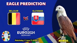 UEFA EURO 2024  Belgium vs Slovakia  Eagle Prediction [upl. by Margot368]