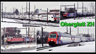 Viel regen und Zugsichtungen bei Oberglatt ZH [upl. by Emor]