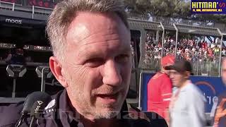 Christian Horner RedBull postRACE interview  F1 2024 Azerbaijan Baku Grand Prix [upl. by Howlan]