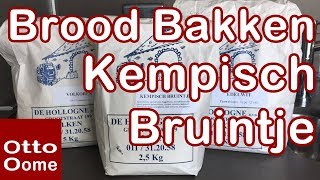 Brood bakken met Broodbakmachine Kempisch Bruintje [upl. by Dorfman469]