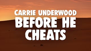 Carrie Underwood  Before He Cheats [upl. by Arvo]