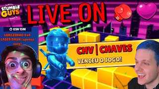 💫TORNEIO 4v4 LukeZinhoo com khortex 💫Grato e Feliz💫com inscritos💫 STUMBLE GUYS💫Chaves Games💫 [upl. by Jenica]