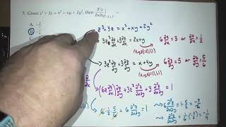 Walkthrough of solutions to practice exam 2 Calc 3 Fall 2024 [upl. by Danni]