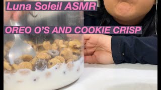 Oreo Os and Cookie Crisp ASMR  Mukbang 목방 [upl. by Assyram576]