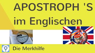 sGenitiv sEndungen amp Apostrophs im Englischen  EnglischGrammatik [upl. by Jocelin]