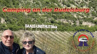 Camping an der Rudelsburg im Saale Unstrut Gebiet [upl. by Dymoke]