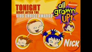 Rugrats All Grown Up Promotion Nickelodeon NIKP 53 Apr 12 2003 [upl. by Rosmarin]