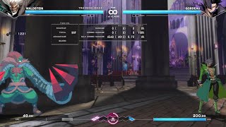 Waldstein Conversion Combo  UNDER NIGHT INBIRTH II SysCeles [upl. by Narok272]