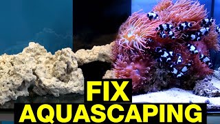 Hate Your Aquascape 10 Next Level Fixes for Your Reef Tank [upl. by Kaleb]