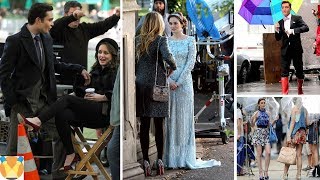 Gossip Girl Behind the Scenes  Best Compilation [upl. by Tihw818]