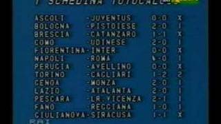 Domenica sportiva 1980 risultati e schedina [upl. by Yetty]