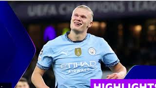 Haaland Scores OUTRAGEOUS Acrobatic Goal in Manchester Citys 50 Rout of Sparta Prague [upl. by Josephine]