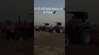 Swaraj 855 FE Vs Novo 655 9 foot super Seeder Performance itsswaraj swaraj shorts automobile [upl. by Neuburger]