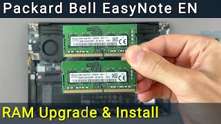 Packard Bell EasyNote ENTG71BM RAM Upgrade and Installation Guide [upl. by Yntruoc]