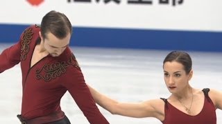 Ksenia Stolbova Fedor Klimov  World figure skating Championships 2014  SaytamJapan SP [upl. by Adnilreb]