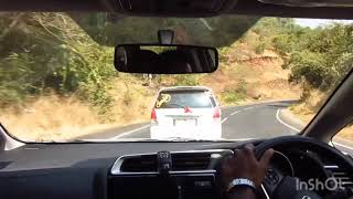 Kashedi ghat l western ghats l driving l racing line l Honda wrv l Indian roads l Mumbai Goa highway [upl. by Naahs]