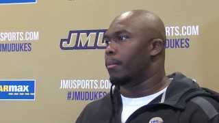 2014 JMU Football  Brandon Lee Reaction to NCAA Selection  112314 [upl. by Cormack]