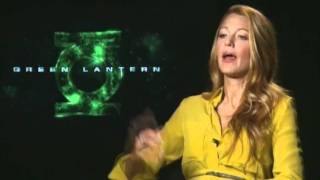 Green Lantern Interview With Blake Lively  Why She loves Baking [upl. by Ycrad]