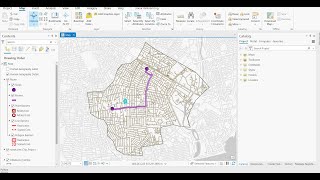 Shortest Path Analysis in ArcGIS Pro [upl. by Etnoid454]