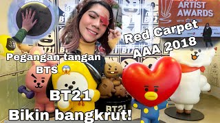 Korea Vlog 2018 Part 2 BT21 Line Friends AAA 2018  Jihan Putri [upl. by Ennaid]