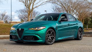 👉2024 Alfa Romeo Giulia Quadrifoglio [upl. by Ahtamas]