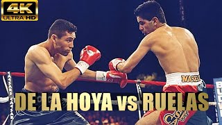 Oscar De La Hoya vs Gabriel Ruelas  KNOCKOUT Boxing Fight  4K Ultra HD [upl. by Arly]