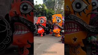 Ravan Kaise banta hai😱😨। making dushhera shortsvideo [upl. by Nitas]