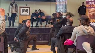 St Louis Young Men of Vision step it up for 2024 MLK Day [upl. by Onil]