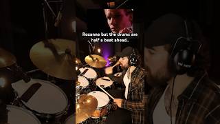 ROXANNE but on Mushrooms drums shorts roxanne drumcover cover thepolice drumming drumlife [upl. by Aniram762]