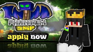 application for Phantom smp 😁 how to join SkyBeing1 Minecraftapplication [upl. by Felicia838]