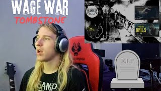 Metalhead Reacts  Wage War  Tombstone Reaction FIRST TIME [upl. by Rosie]