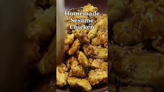 Homemade Sesame Chicken [upl. by Mckee]