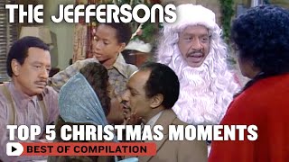 Top 5 Christmas Moments ft Sherman Hemsley  The Jeffersons [upl. by Derfla]