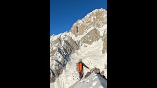 AURÉLIA LANOË  INTÉGRALE DE PEUTEREY MONTBLANC MASSIF [upl. by Kama]