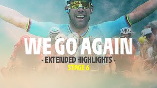 Extended Highlights  Stage 6  Tour de France 2024 [upl. by Aisatna47]