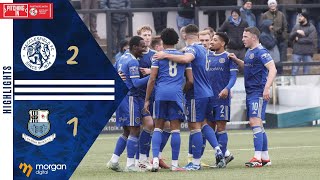 Highlights Macclesfield FC 21 Bamber Bridge [upl. by Sharon]