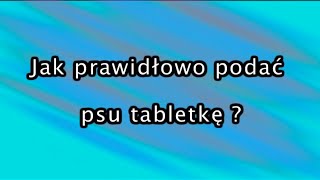 Jak podać psu tabletkę [upl. by Romilda]