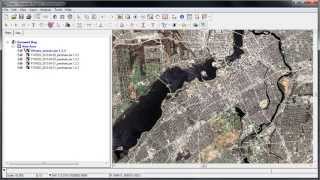 Pansharpen and Mosaic Landsat8 imagery with Geomatica [upl. by Blunk]