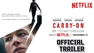 CarryOn  Official Trailer  Taron Egerton Sofia Carson and Jason Bateman  Netflix [upl. by Priscilla918]