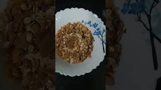 MUESLI fruitamp nutminjisvlog shortsvideo [upl. by Euqinomad]