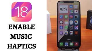 iOS 18 How to Enable Music Haptics on iPhone [upl. by Jake]